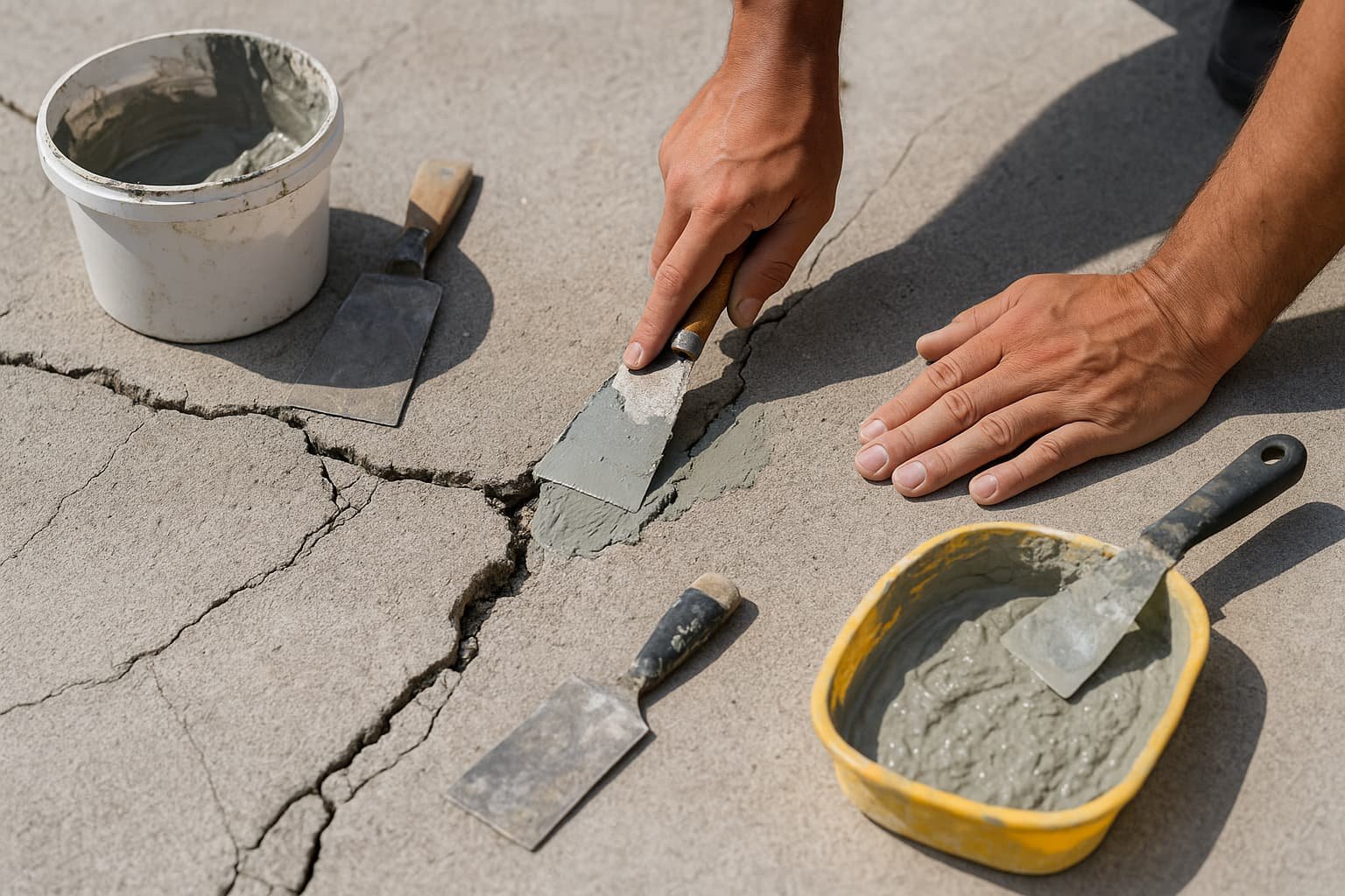 سطح مبنى في الكويت قبل العزل