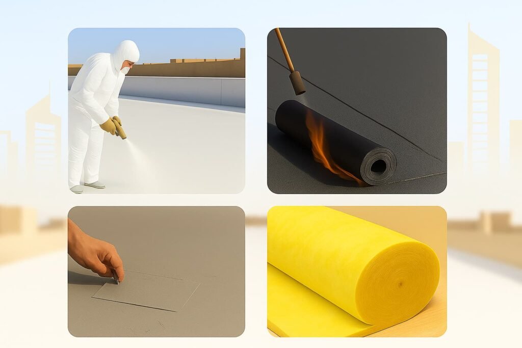 أفضل أنواع عوازل الأسطح بالكويت