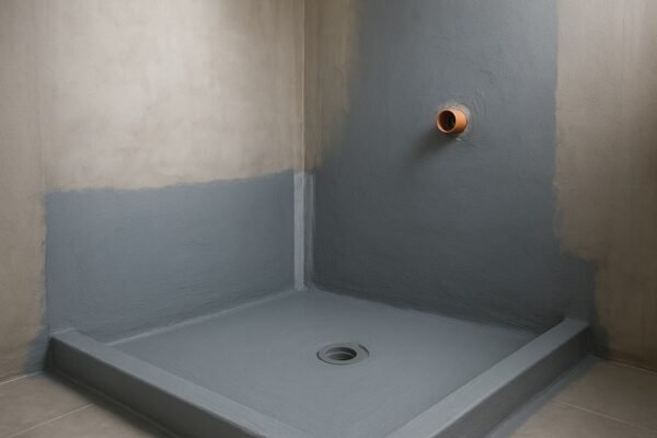 عزل شاور قبل تركيب البلاط