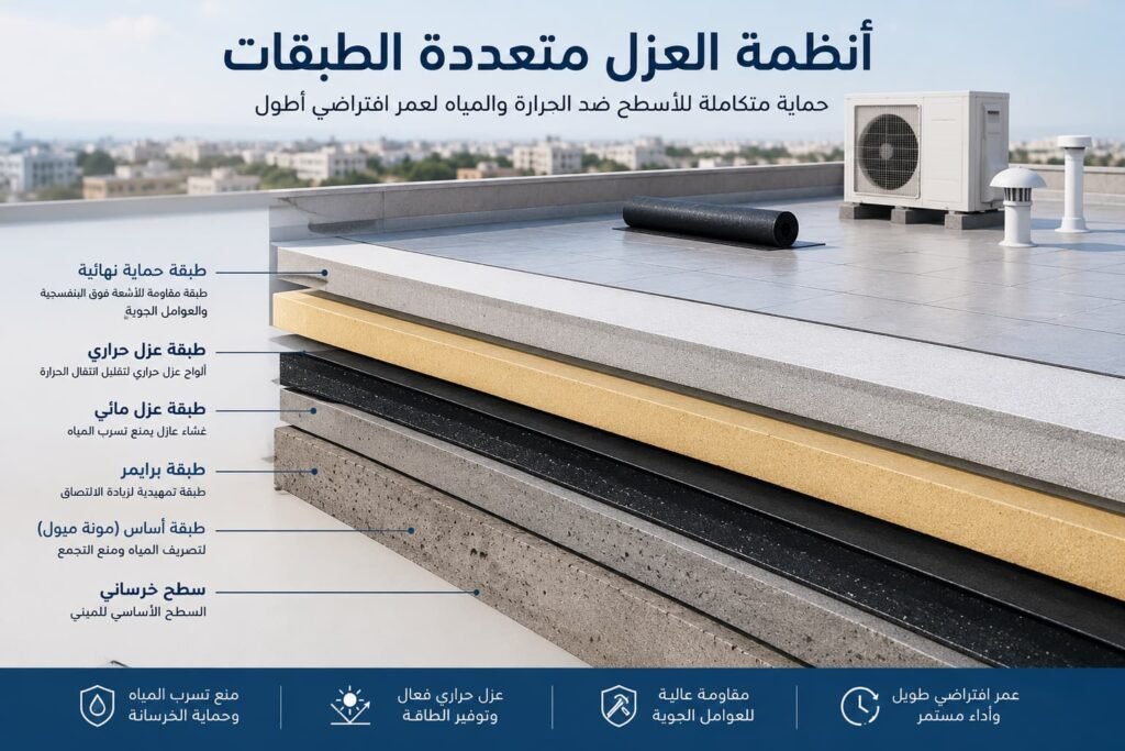 أنظمة العزل متعددة الطبقات